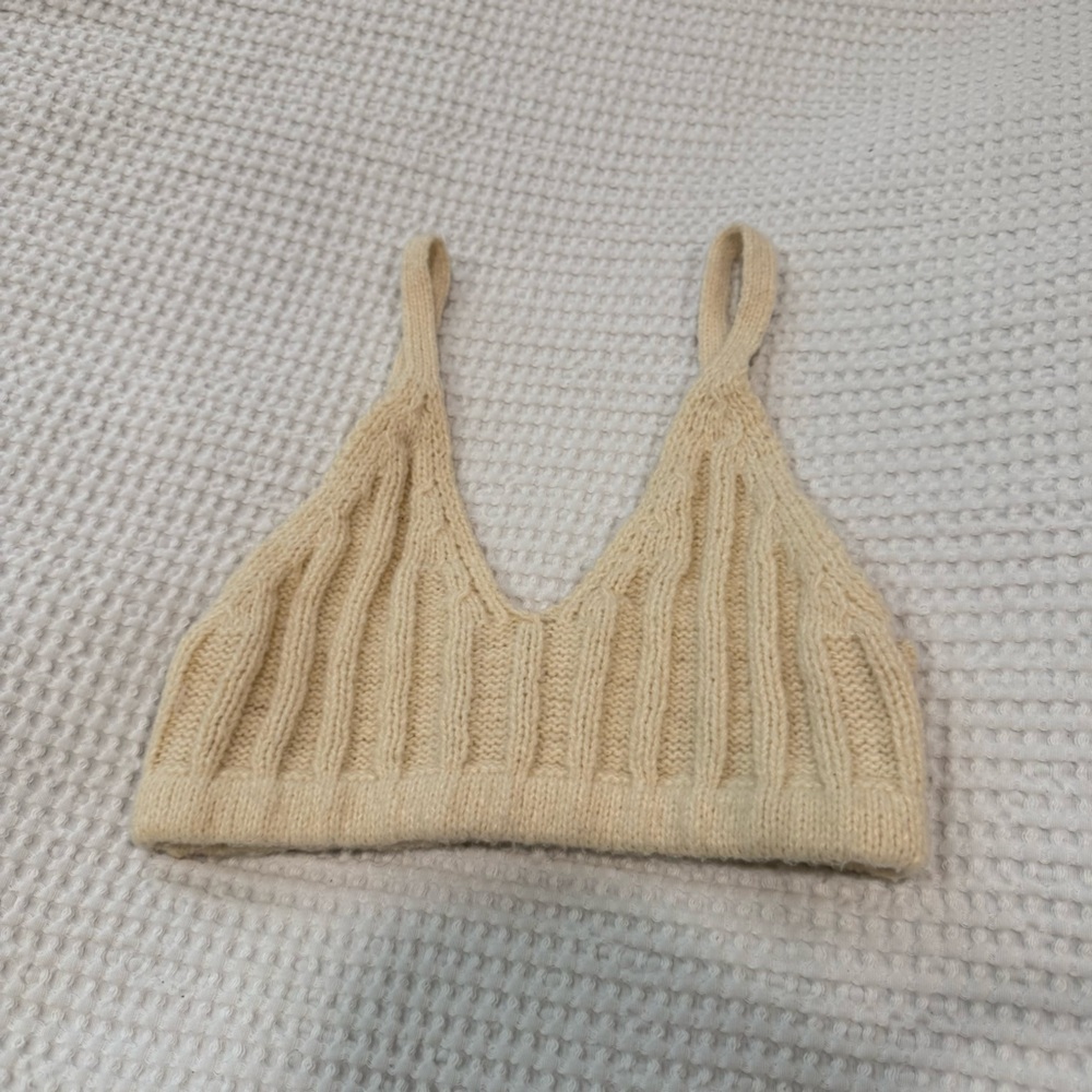 Double Zero Cream Knit Top